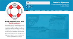 Desktop Screenshot of corkharbourboathire.com